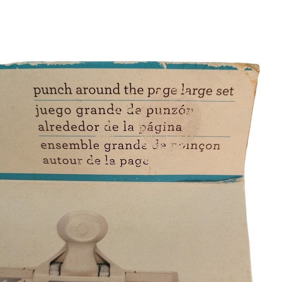 Martha Stewart Border Punches Blooming Vines Punch Around The Page Large Set of2 - Picture 8 of 8